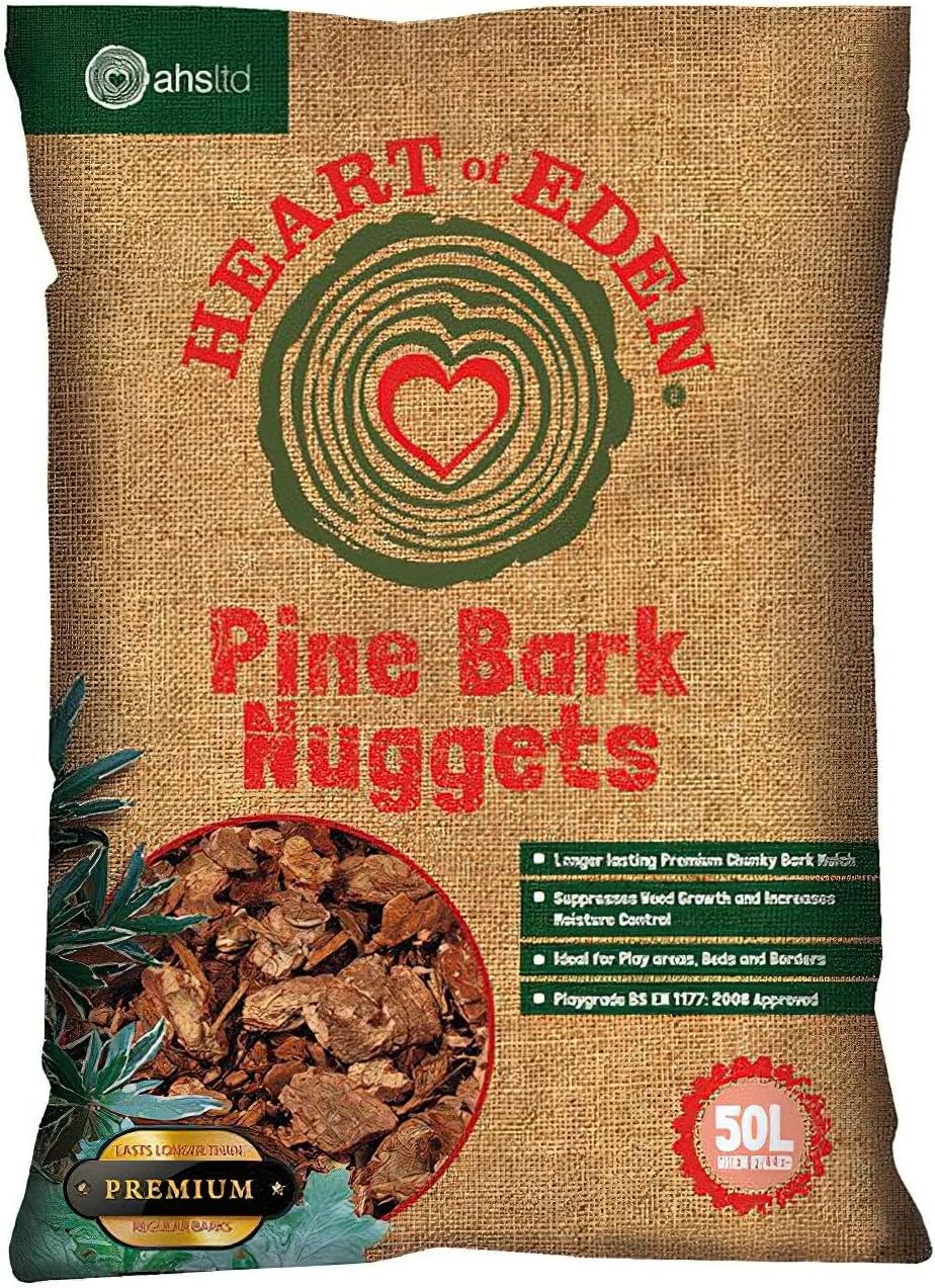 Heart of Eden Pine Bark Nuggets 50L