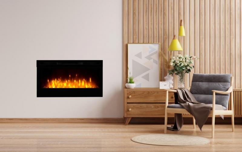 Dimplex Prism 34 Linear Optiflame electric fire