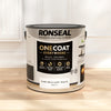 Ronseal One Coat Everywhere Matt Paint 2.5L Pure Brilliant White