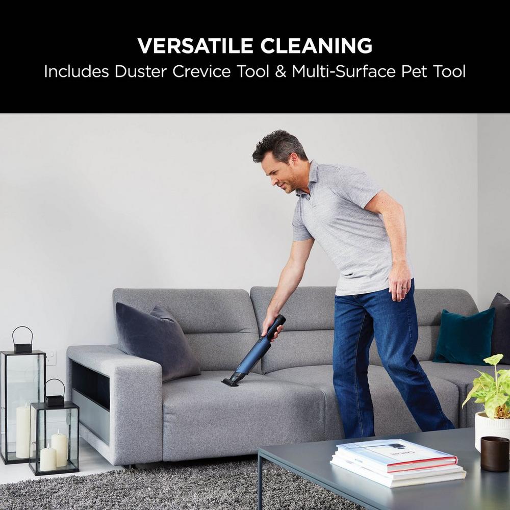 Shark WV270UK Wandvac 2.0 Cordless Vacuum Cleaner - 15 Minutes Run Time - Blue