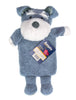 Animal Hot Water Bottle 1 Litre | Available in Schnauzer Koala Penguin and Sloth | Cute and Cuddly