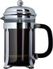 Grunwerg Classic Coffee Maker Glass Cafetiere, 0.8 Litre, Chrome, 6 Cup (800ml)