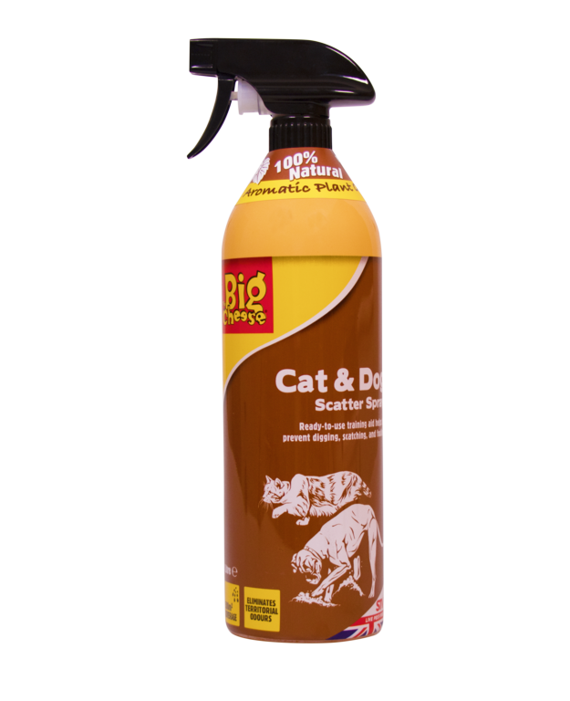 The Big Cheese Cat Scatter Spray 1L