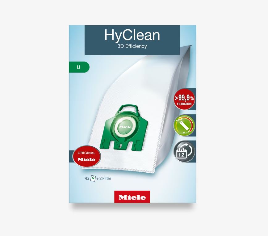 HyClean 3D Efficiency U dustbags