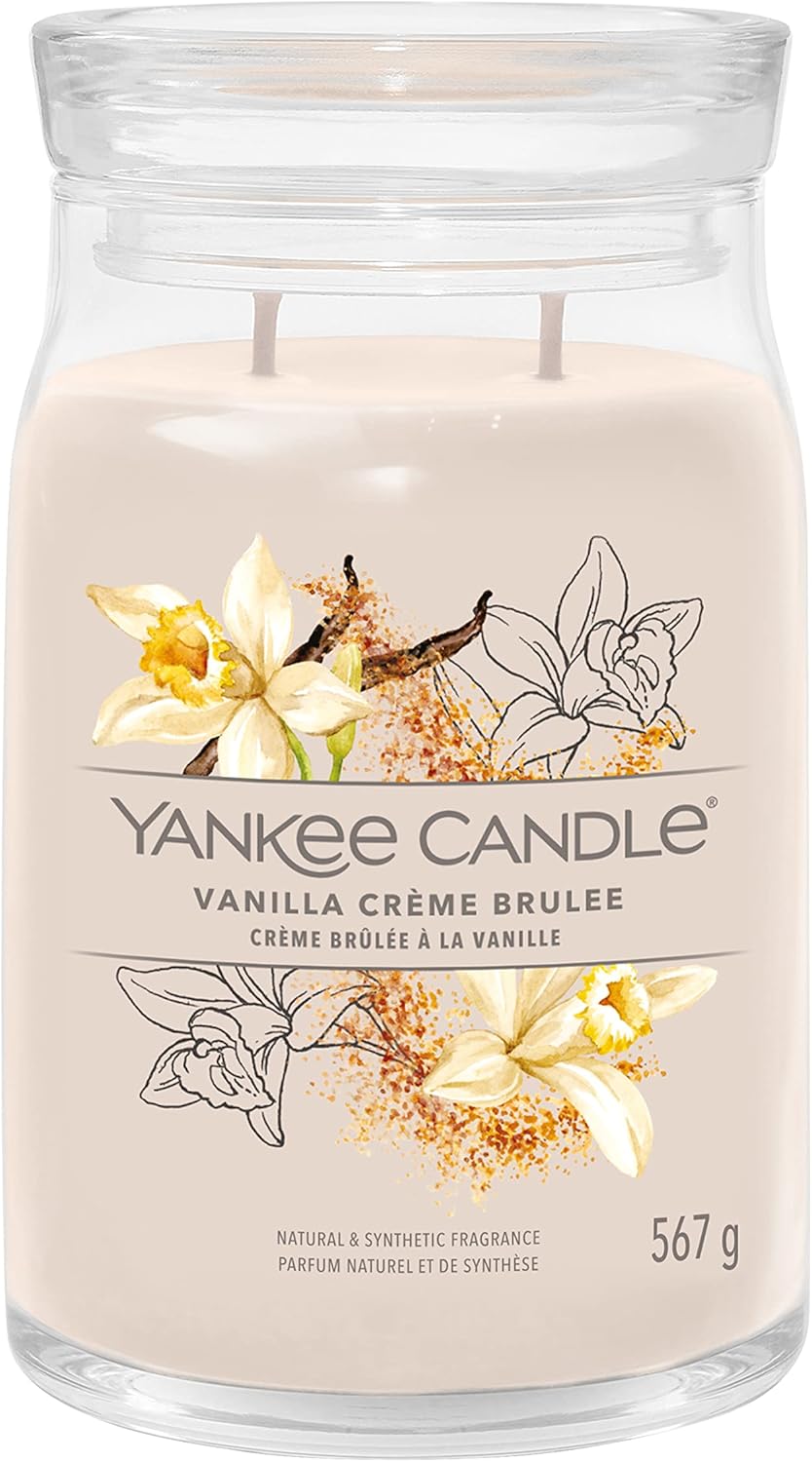 Yankee Candle Vanilla Creme Brulee Signature Large Jar