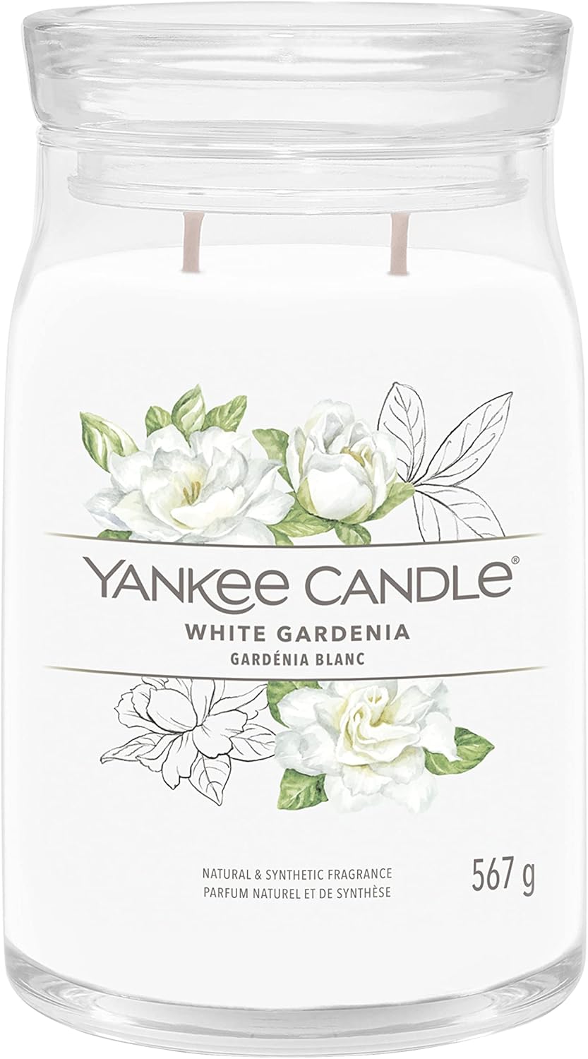 Yankee Candle White Gardenia Signature Large Jar