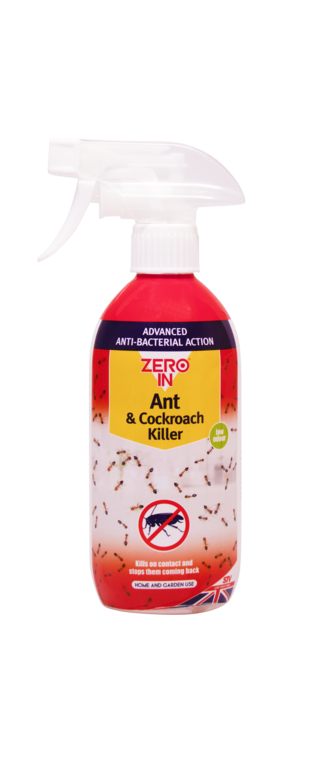 Zero In Anti-Bacterial Ant & Cockroach Killer 500ml