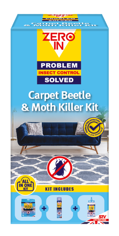 Zero In Carpet Beetle & Moth Killer Kit