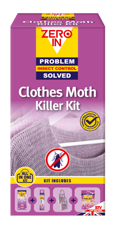 Zero In Clothes Moth Killer Kit