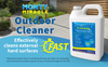 Monty Miracle Fast Patio Cleaner - 2 x 5L Outdoor Surface Cleaner for Patio, Decking, Fencing + More