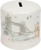 Disney Winnie the Pooh Christopher Robin Ceramic Money Box Piggy Bank