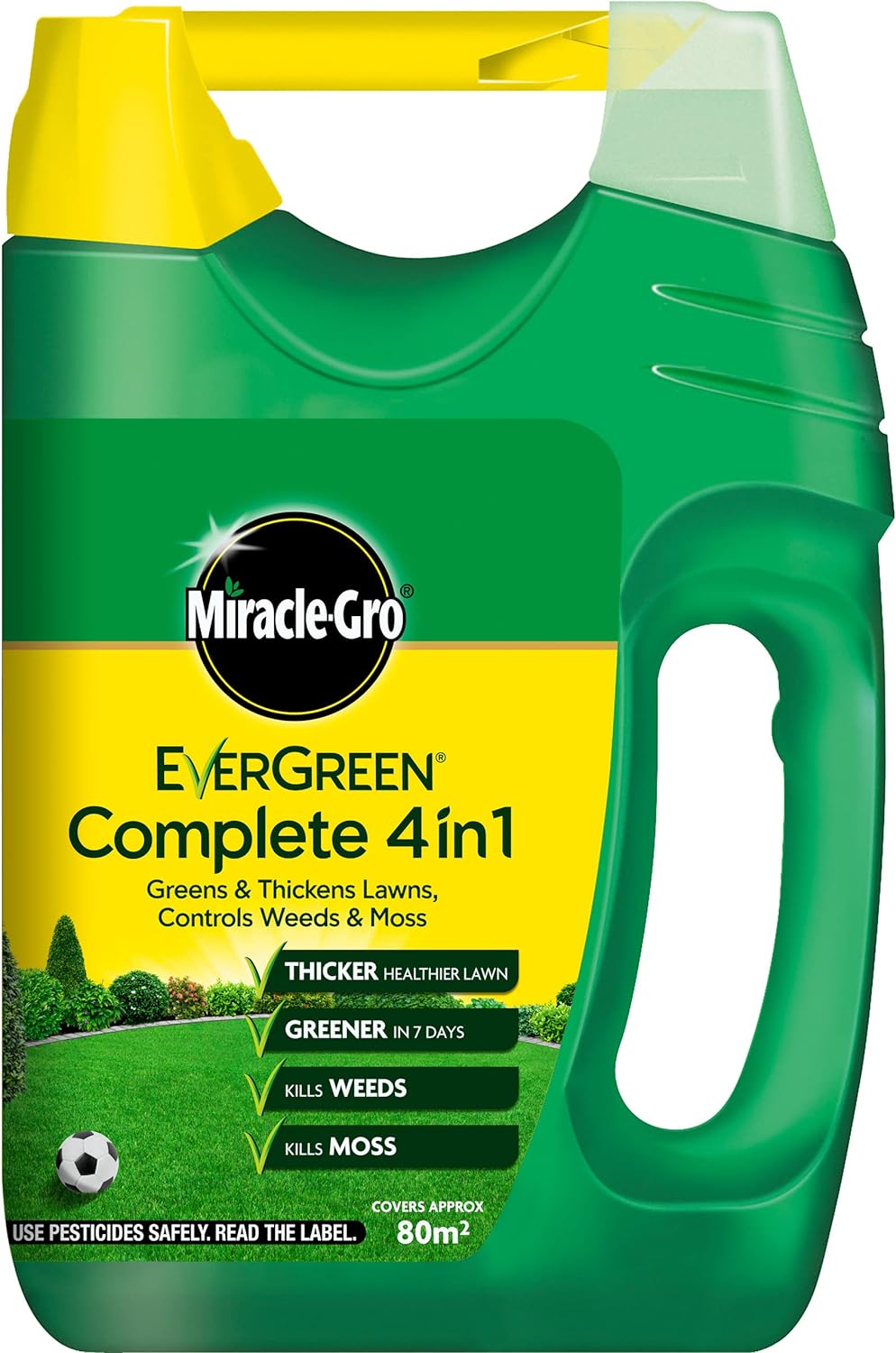 Miracle-Gro EverGreen Complete 4-in-1 SPREADER - 80m2