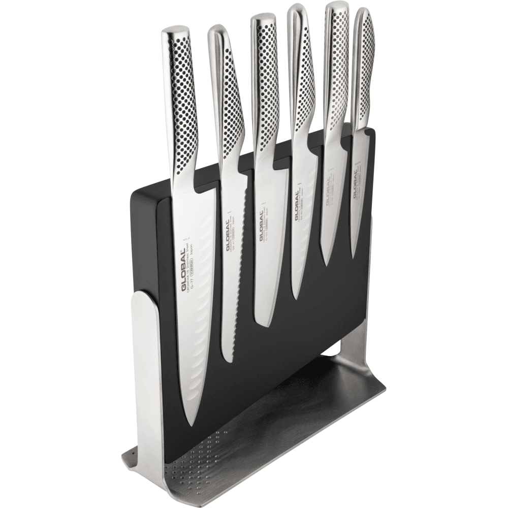 Global Air-Kaze 7 Piece Knife Block Set