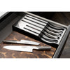 Global 5 Piece Knife Set with Stainless Steel Dock Includes G-2 G-3 G-9 GS-5 and GS-11 Knives