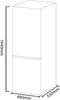 Iceking IK8951 Freestanding Fridge Freezer 50/50 Split White