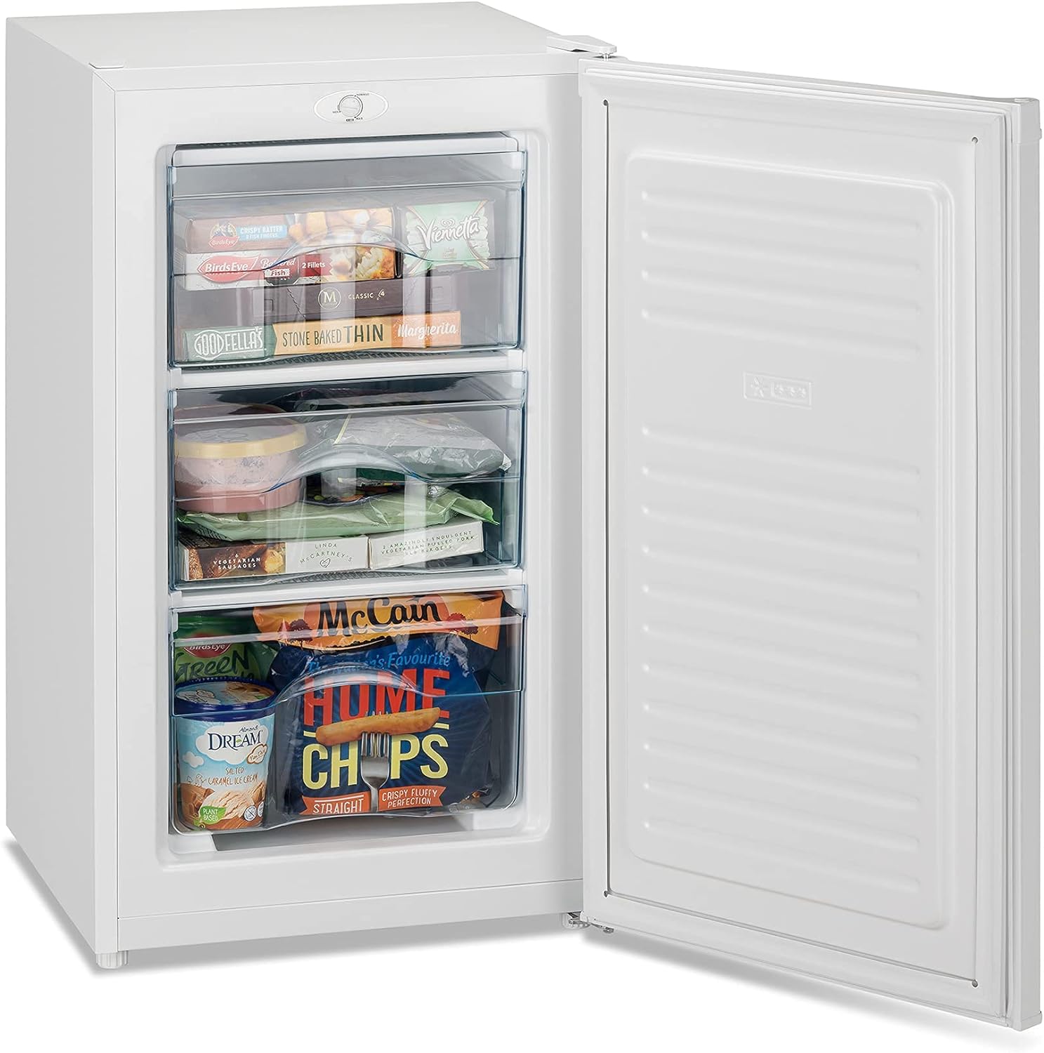 Iceking RZ109 White Under Counter Freezer