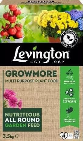 Levington Growmore Multi Purpose Plant Food 3kg