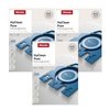 Pack of 3 Miele HyClean GN 3D Dustbags for Classic, Complete, S2000, S5000, and S8000 Series