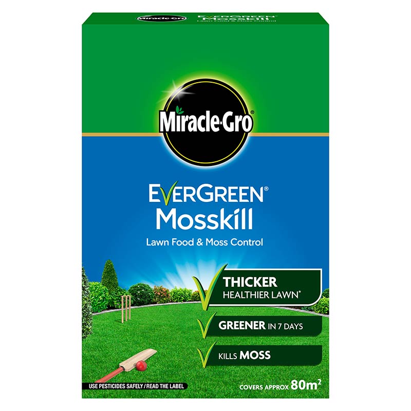 Miracle-Gro Evergreen Mosskill Lawn Food & Moss Control 80m2