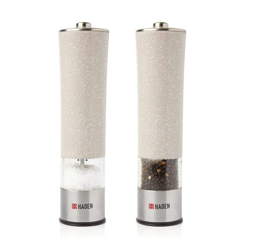 Haden Electronic Salt & Pepper Mills Putty