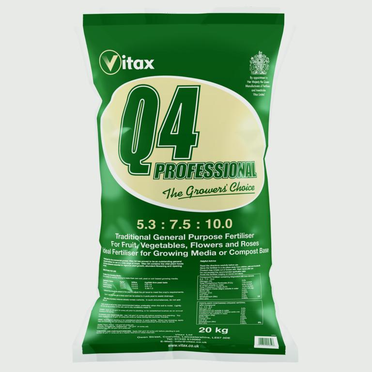 Vitax Q4 All Purpose Plant Food 20kg Bag