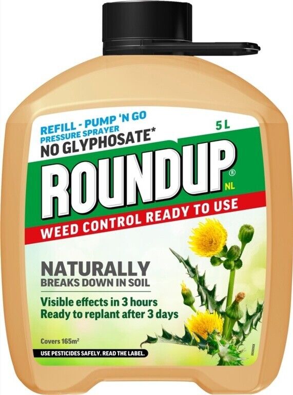 Roundup Natural Weedkiller Refill 5L