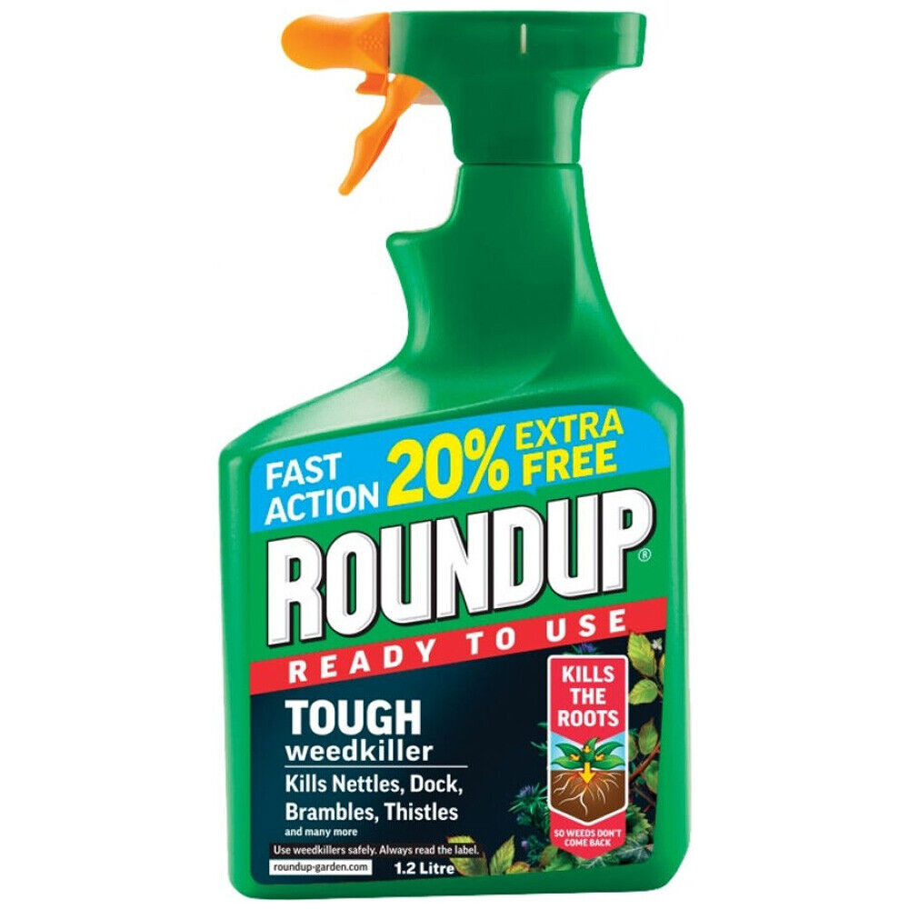 Roundup Tough Ready To Use Weedkiller 1.2L