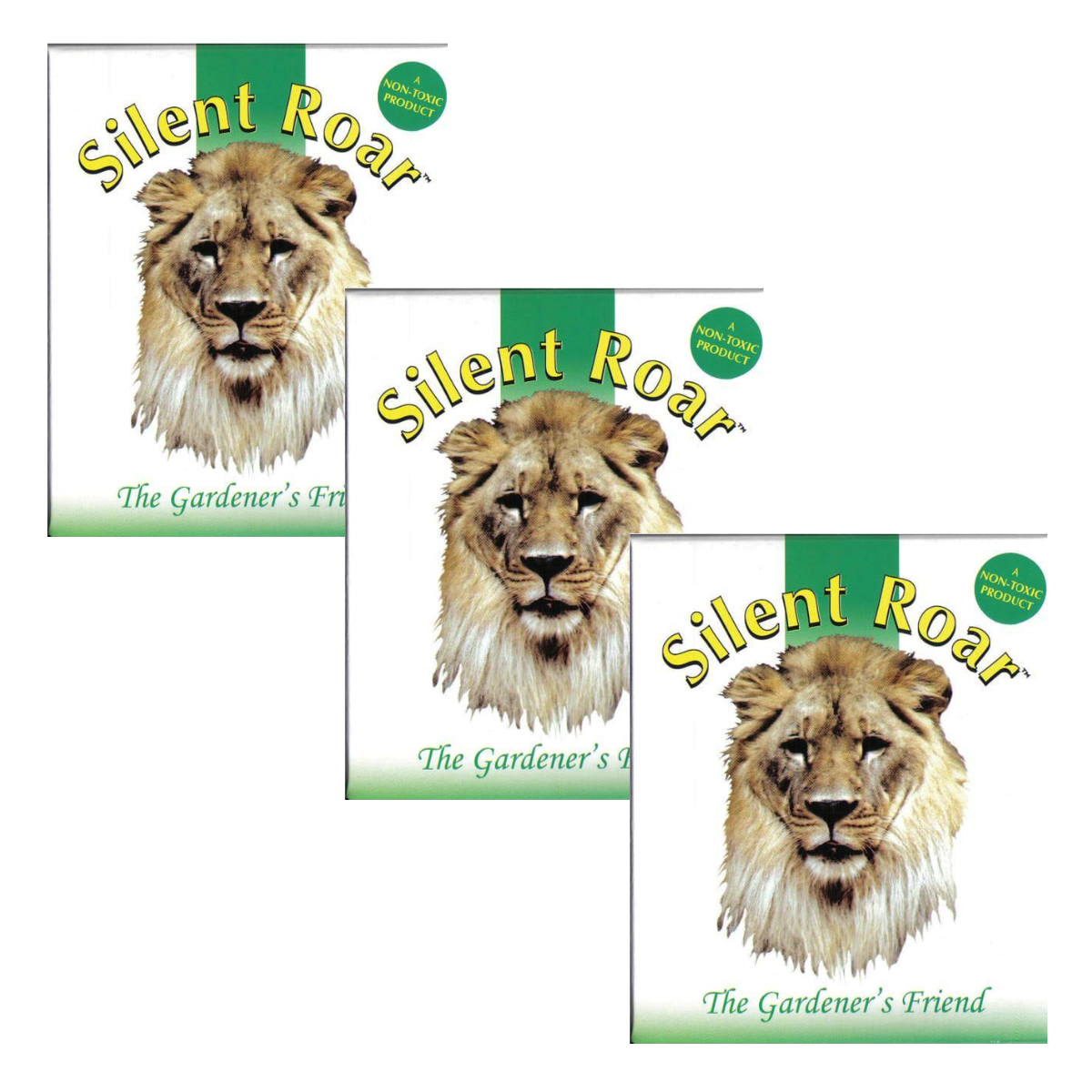 Silent Roar Lion Manure - Cat Repellant 3 Pack