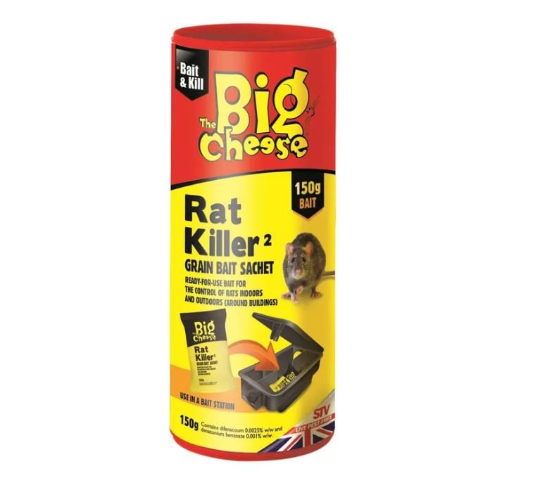 STV Big Cheese Rat Killer Grain 150g STV224