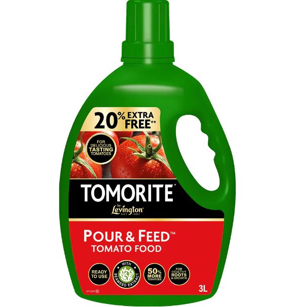 Levington Tomorite Pour & Feed Tomato Food 3L