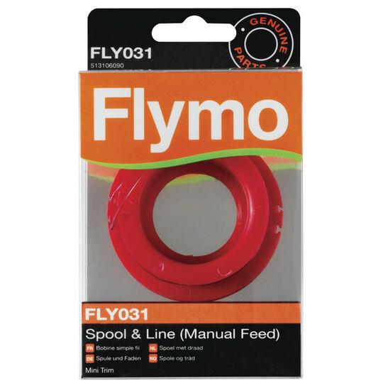 Flymo-FLY031-Single-Line-Manual-Feed-Spool-&-Line-5m-x-1.5mm