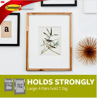 Command Large Picture Hanging Strips 17206 Kitchen & Home