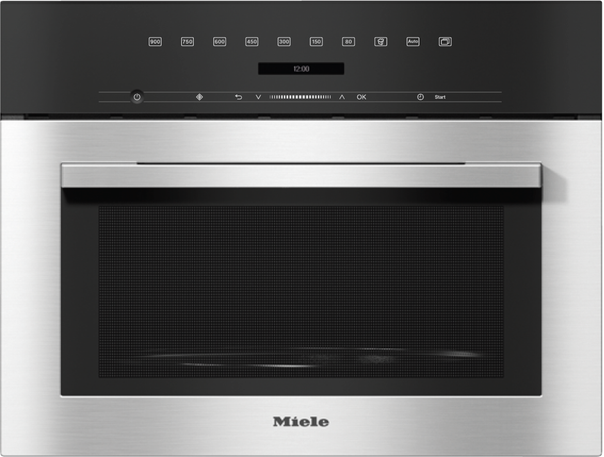Miele M7140TC 46L Built in Microwave Oven Clean Steel