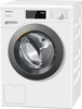 Miele WED325 WCS PowerWash 8kg Washing Machine, Lotus White, Graphite Door