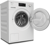 Miele WEG365 WCS PowerWash 9kg Washing Machine, Lotus White, Chrome Door