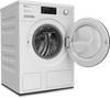 Miele WEH865 WCS PowerWash & TwinDos 8kg Washing Machine, Lotus White, Chrome Door