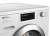 Miele WEI865 WCS PowerWash & TwinDos 9kg Washing Machine, Lotus White, Chrome Door