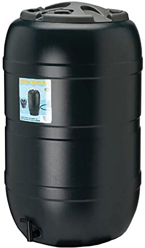 Strata-Water-Butt-with-Tap-and-Lid-210-Litre-Black
