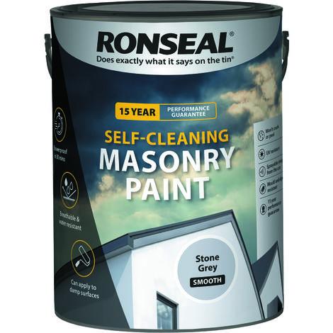 Ronseal-Self-Clean-Masonry-Paint-Stone-Grey-5L
