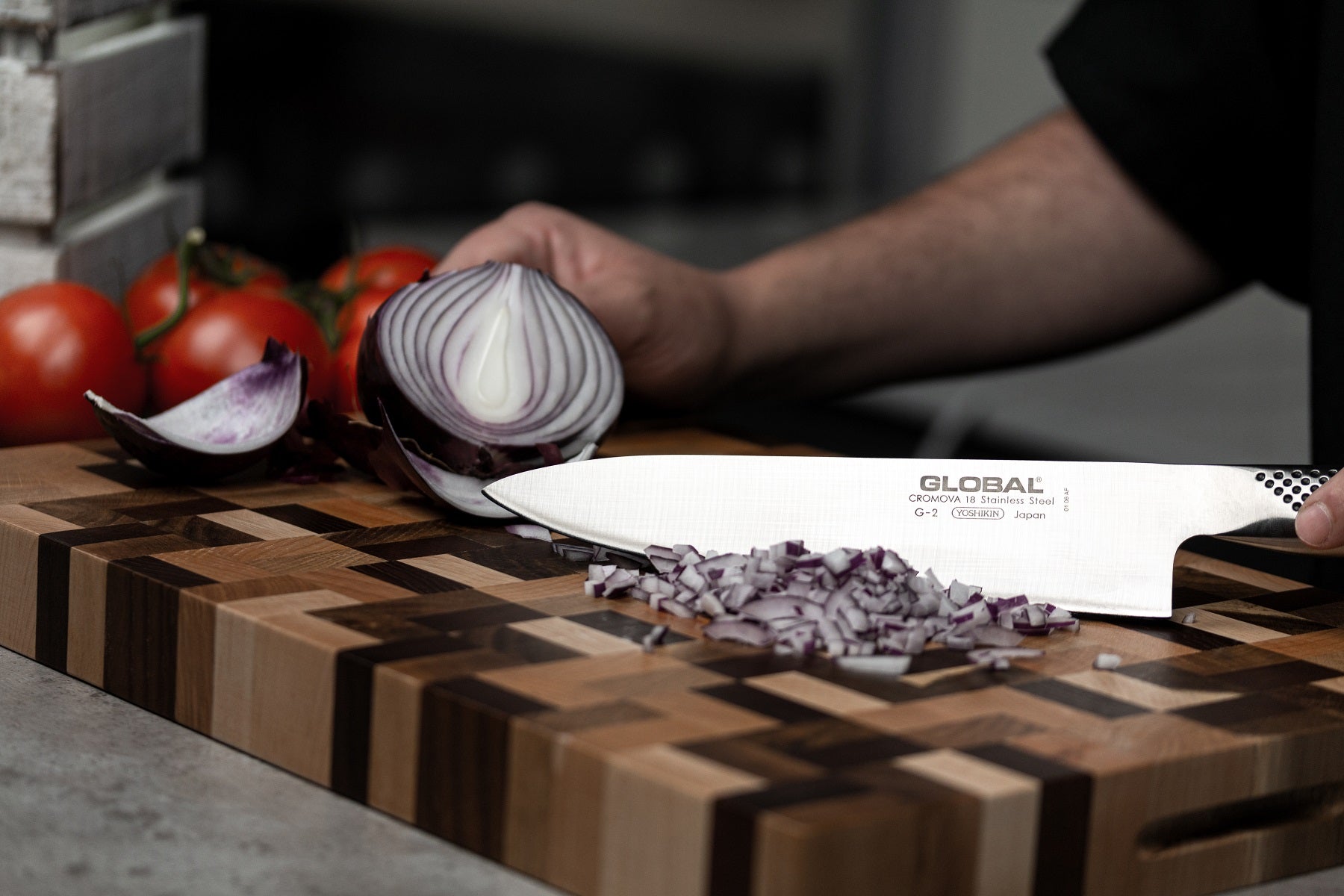 Global G-2 20cm Blade Cooks Knife