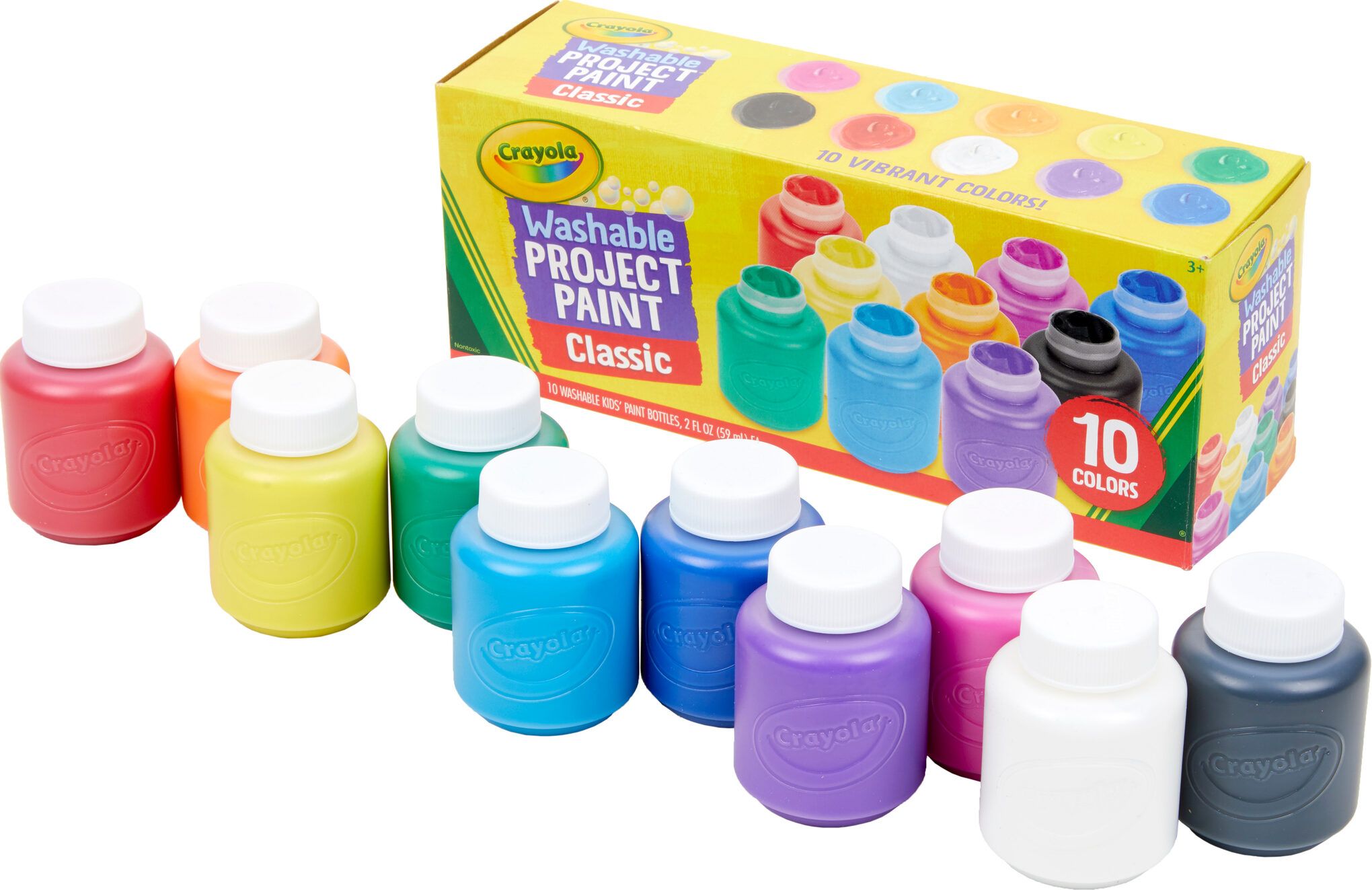 Crayola-10-Colours-Washable-Kids-Paint