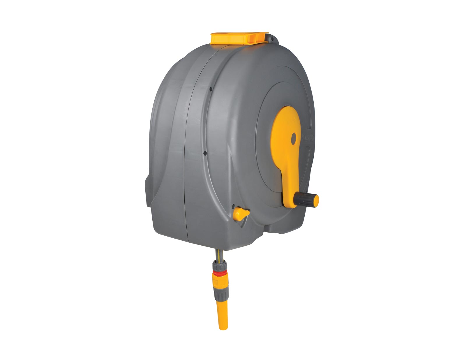 Hozelock-Wall-Mounted-Fast-Reel-With-40m-Hose