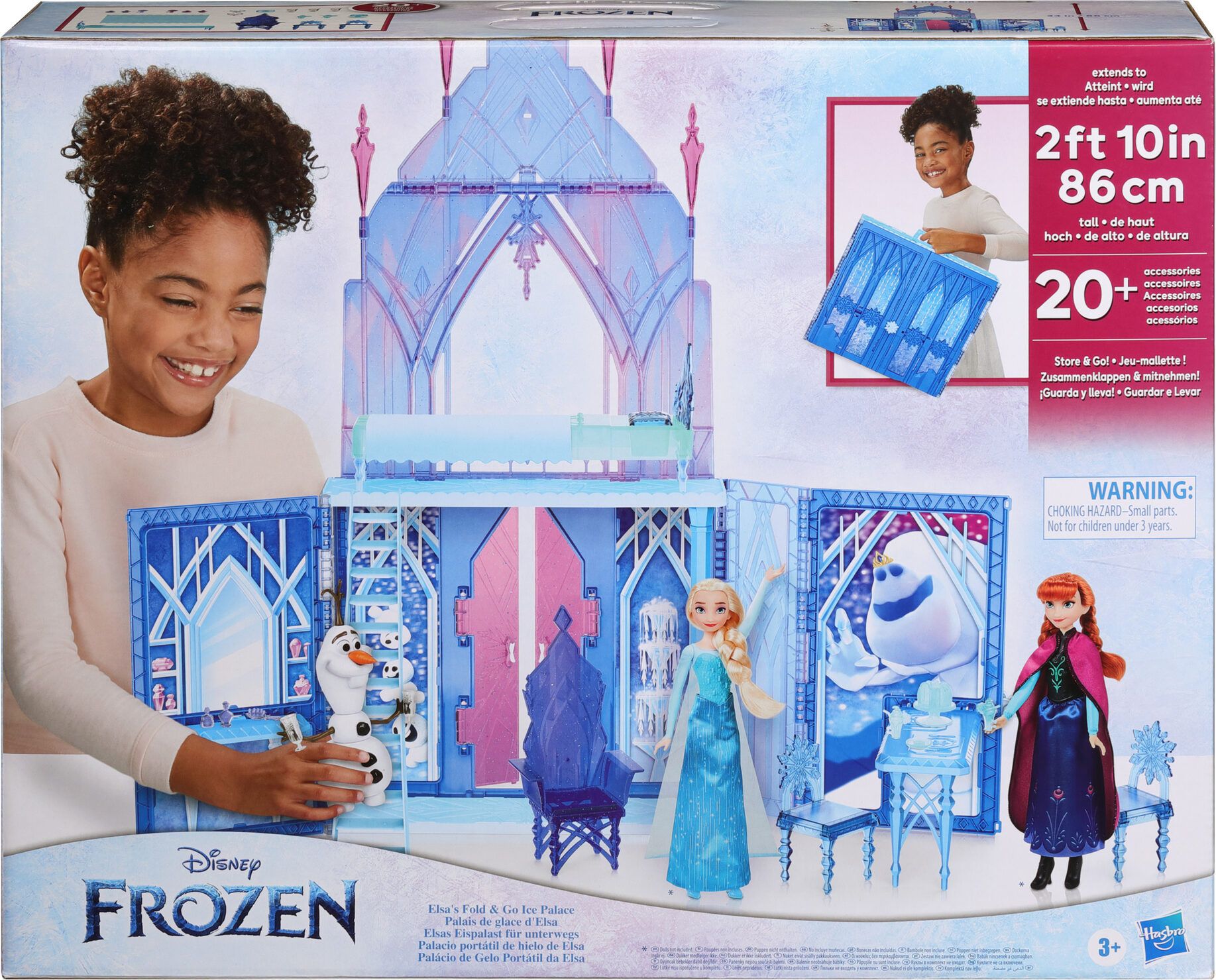 Disney Frozen 2 Elsas Fold and Go Ice Palace