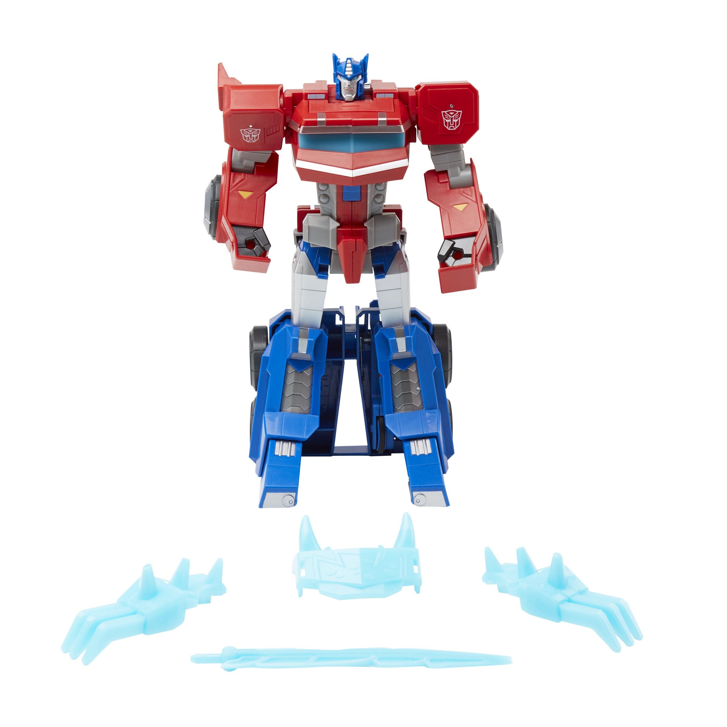 Transformers Cyberverse Roll and Transform Optimus Prime