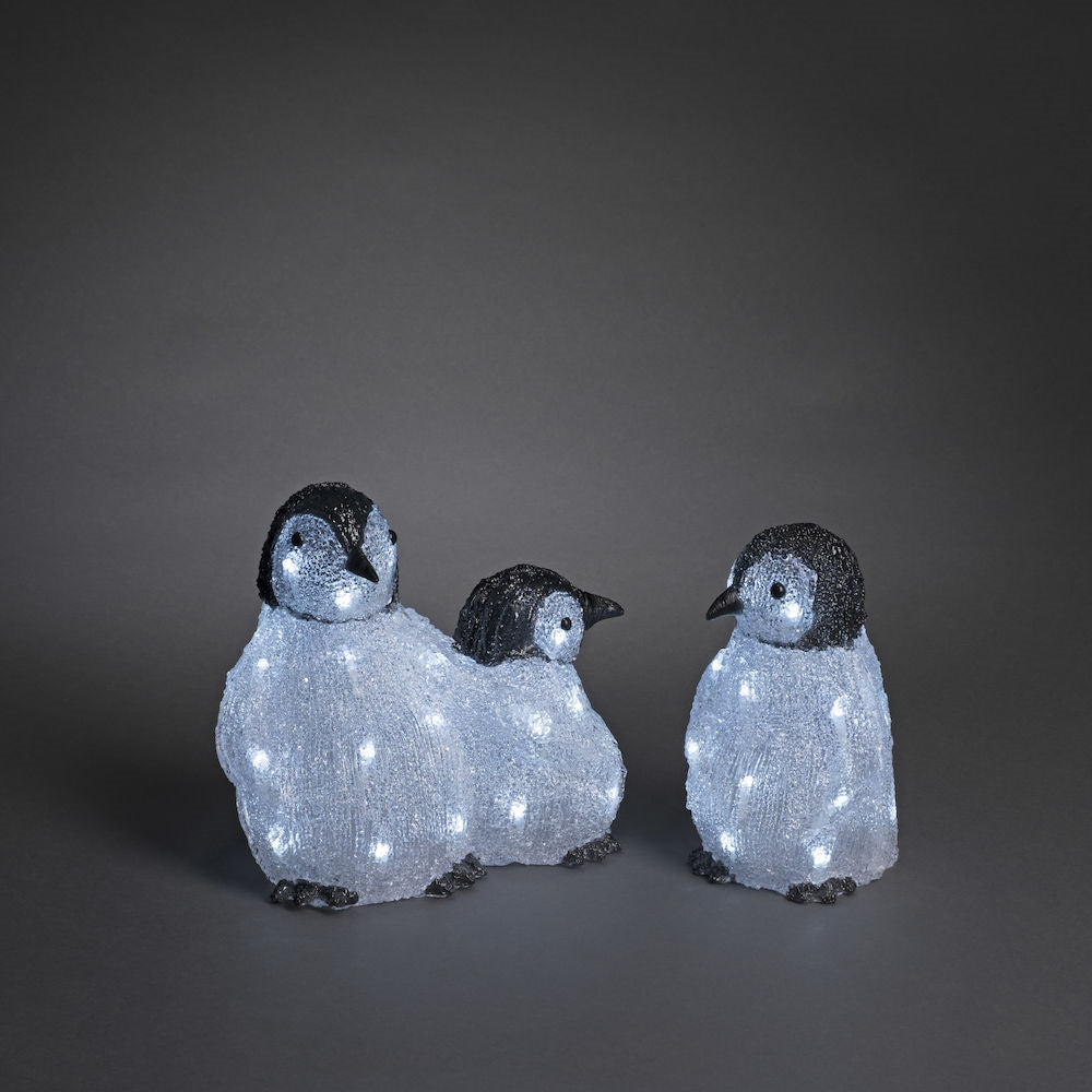 Acrylic-Penguin-Family-LED-2