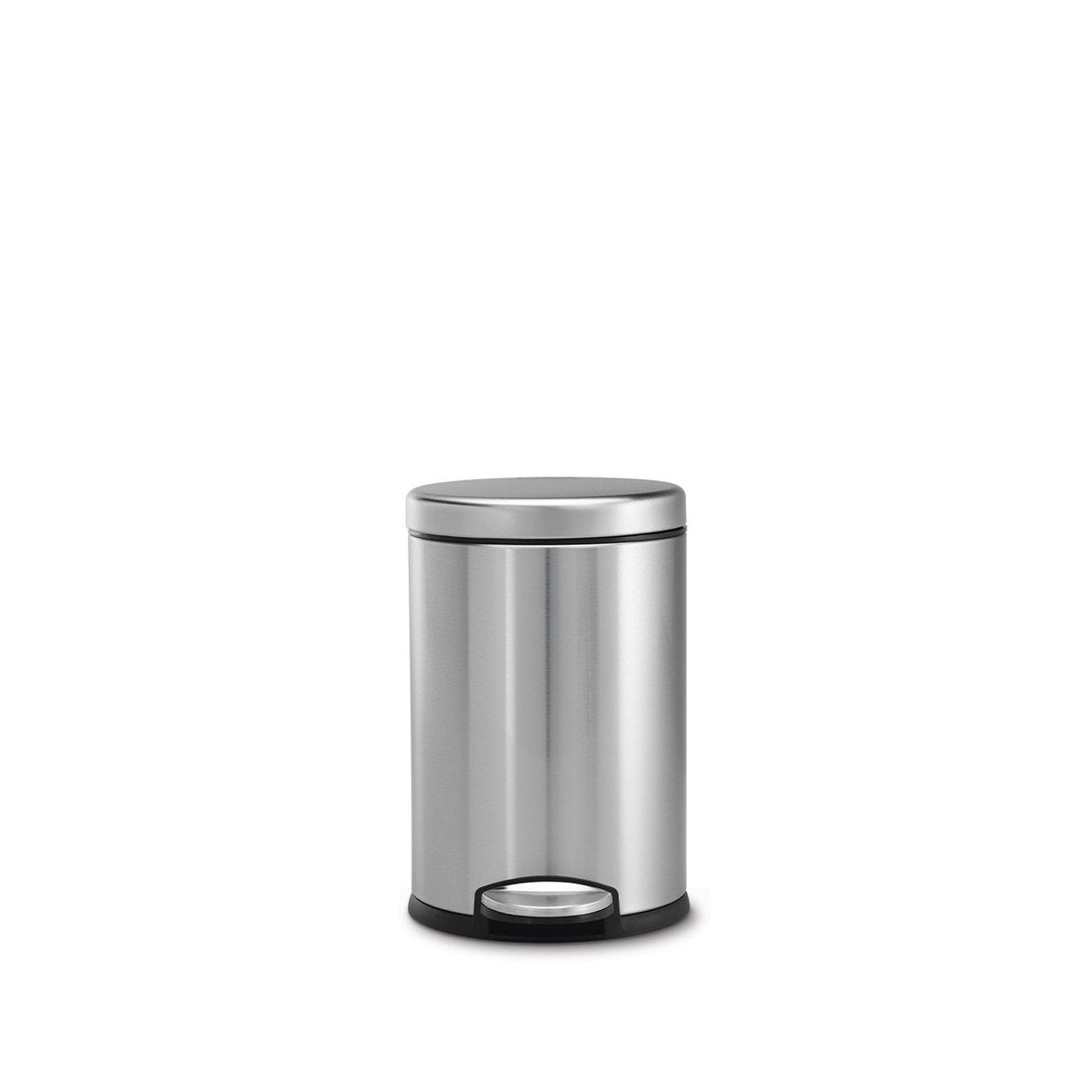 Simplehuman Round Pedal Bin Brushed Stainless Steel 4.5L