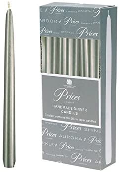 Price's-Candles-10"-Venetian-Wrapped-Dinner-Candles-Silver-10-Pack