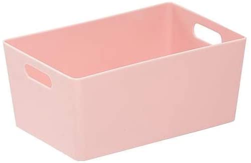 Wham-Bam-Pink-Plastic-Studio-Storage-Baskets-Office-Home-&-Kitchen-Tidy-Organiser