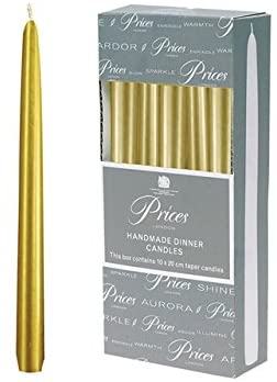 Price's-Candles-10"-Venetian-Wrapped-Dinner-Candles-Gold-10-Pack
