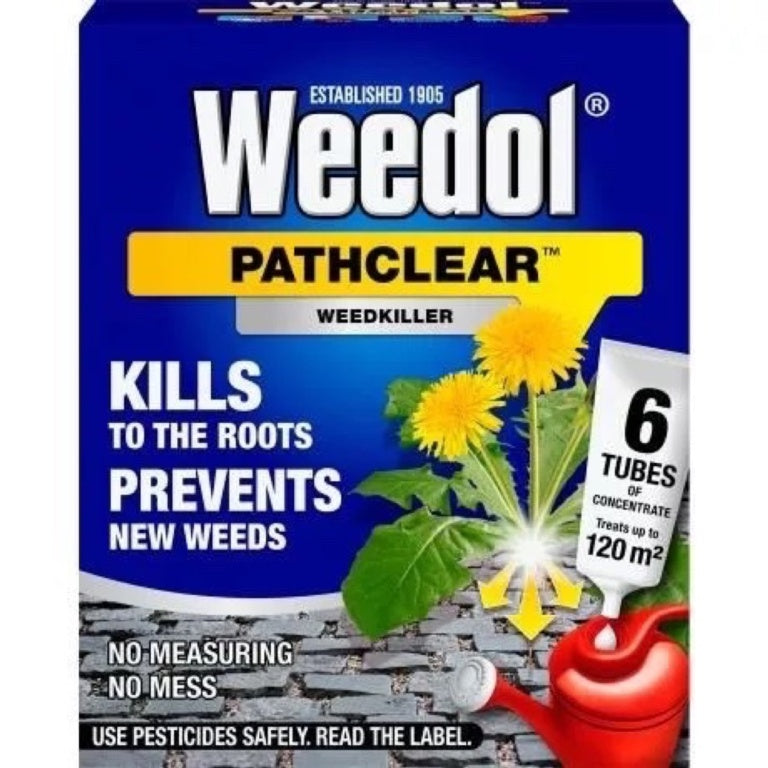 Weedol Pathclear Liquid Concentrate - 6 Tubes